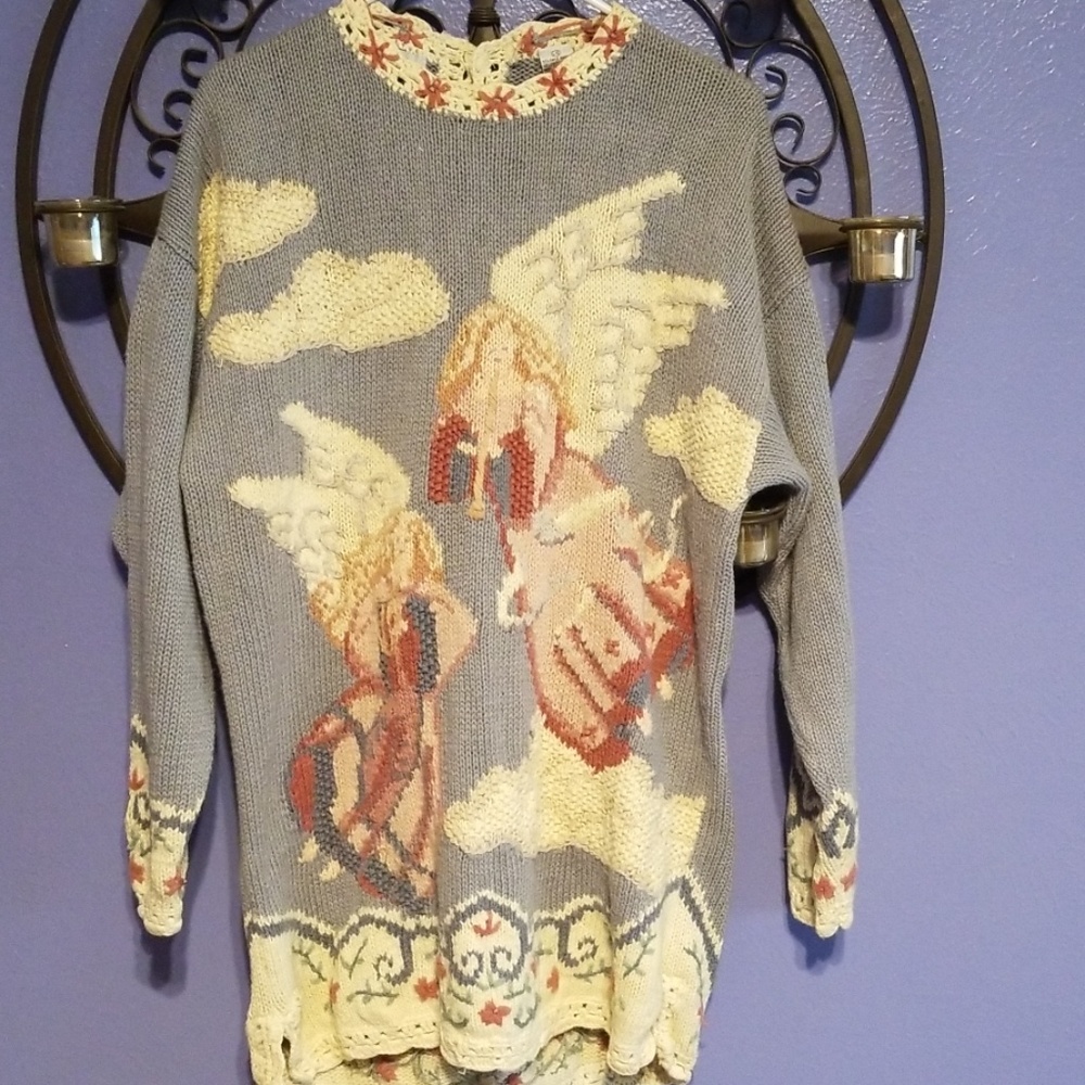 Vintage hand knitted sweater